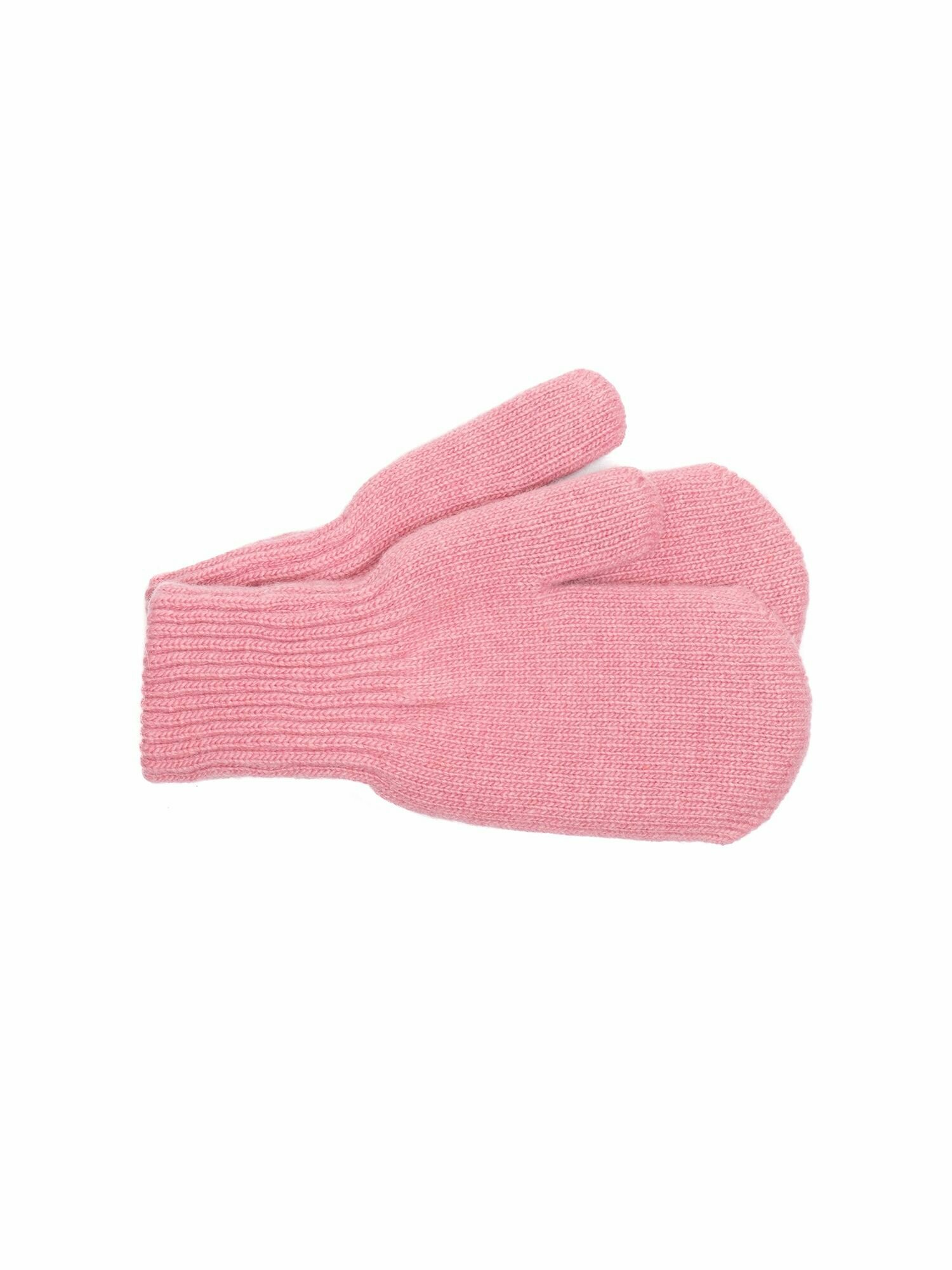 Варежки Андерсен для детей, размер 4-6, темно-розовый