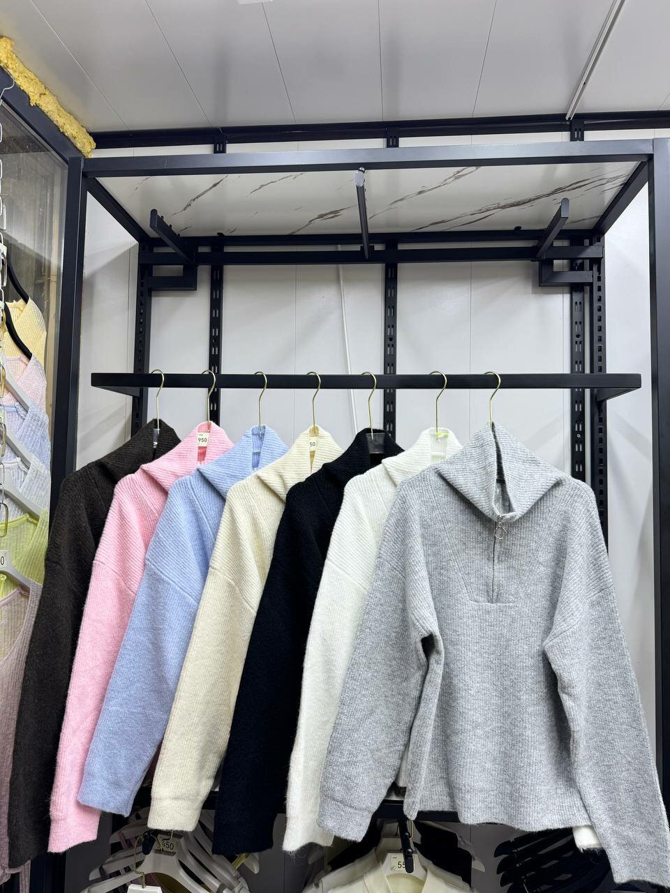 Джемпер , размер нет, розовый — фото 1