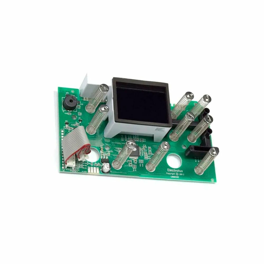 Электронный модуль с дисплеем для стиральной машины Electrolux 1360077216 (UFC0M101, BICI2A04, 136007621 S/N109112126671). Товар уцененный