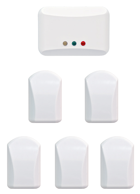 Извещатель Риэлта Шорох-2-10 (ИО 313-5/2) поверхностный вибрационный (многоблочный), микропроц, чувств.0,1…1,6 м/с², контр. площадь до 120 м², Uпит.12