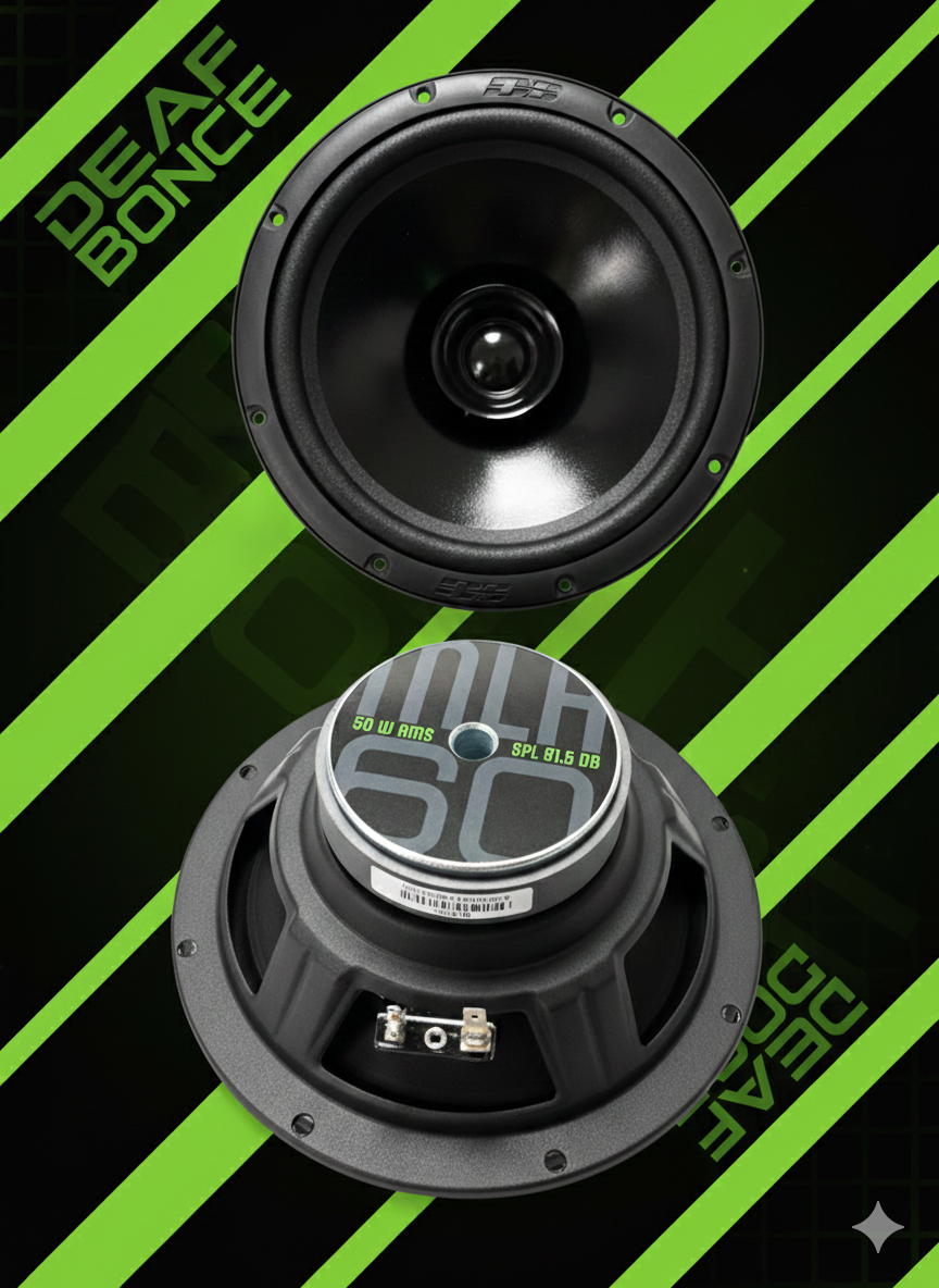 Акустика DEAF BONCE ALPHARD MLH-60, 1 полоса, 16,5 см, 50 Вт — фото 1