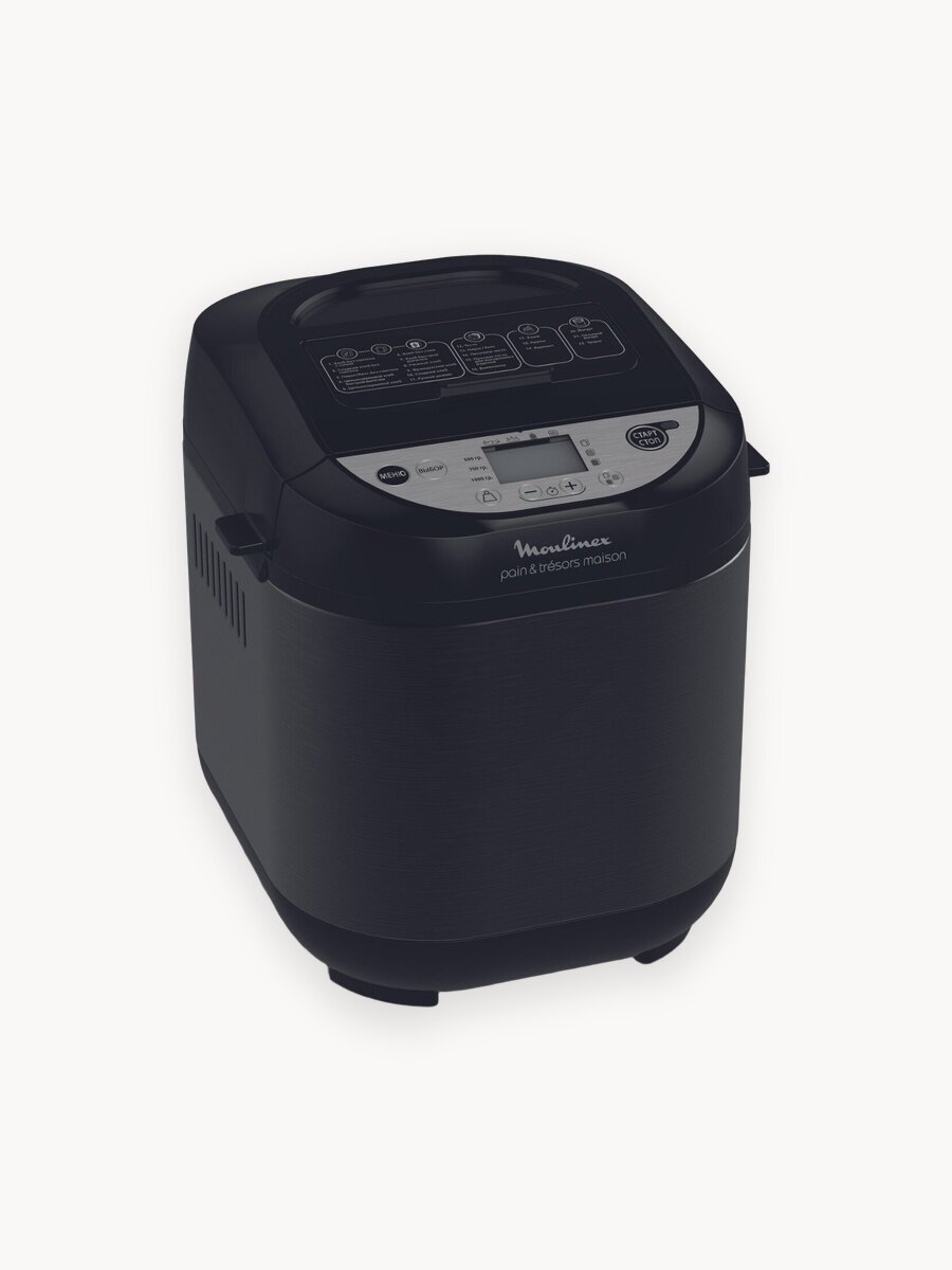 Хлебопечка Moulinex Pain&Tresors OW251E32 c 22 автоматические программами, черная