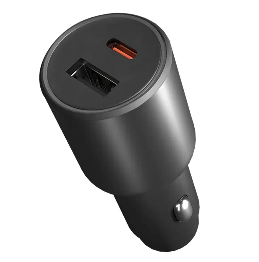 Автомобильное зарядное устройство Xiaomi Car Charge 1A1C 43W (Black)