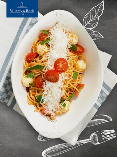 Изображение товара Набор посуды из 2-х глубоких тарелок для пасты, 920 мл, Vapiano, Villeroy & Boch, Премиум-Фарфор