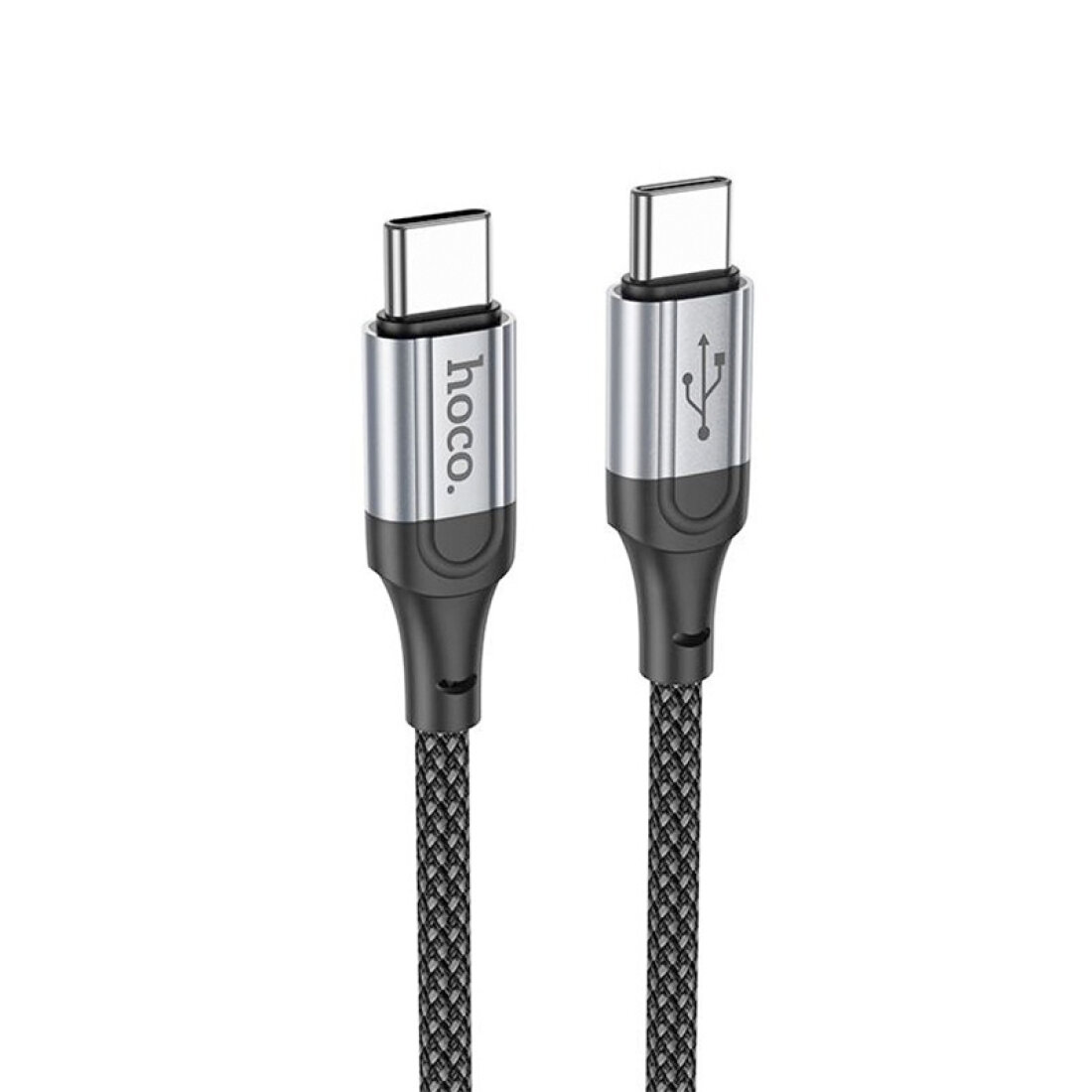 Кабель Type-C на Type-C, HOCO, X102, 1м, 60W, черный — фото 1