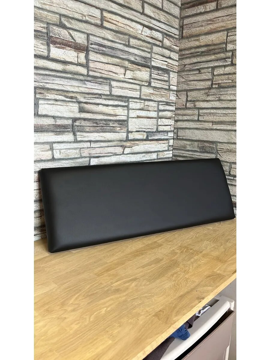 Сидушка на банкетку, обувницу, Студия кованой мебели Нива, размер 80х28 см, цвет черный — фото 1