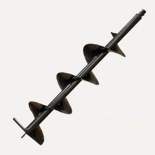 Изображение товара Шнек HUTER AG-250, для мотобура, сталь, длина 110 см, внутренний диаметр крепления 20 мм