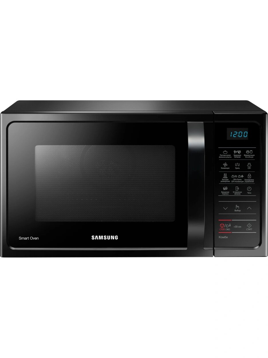 Микроволновая печь Samsung MC28H5013AK/BW, черный, русский 58 Позитроника - Короткое название Микроволновая печь Samsung MC28H5013AK/BW, черный, русский 58 200