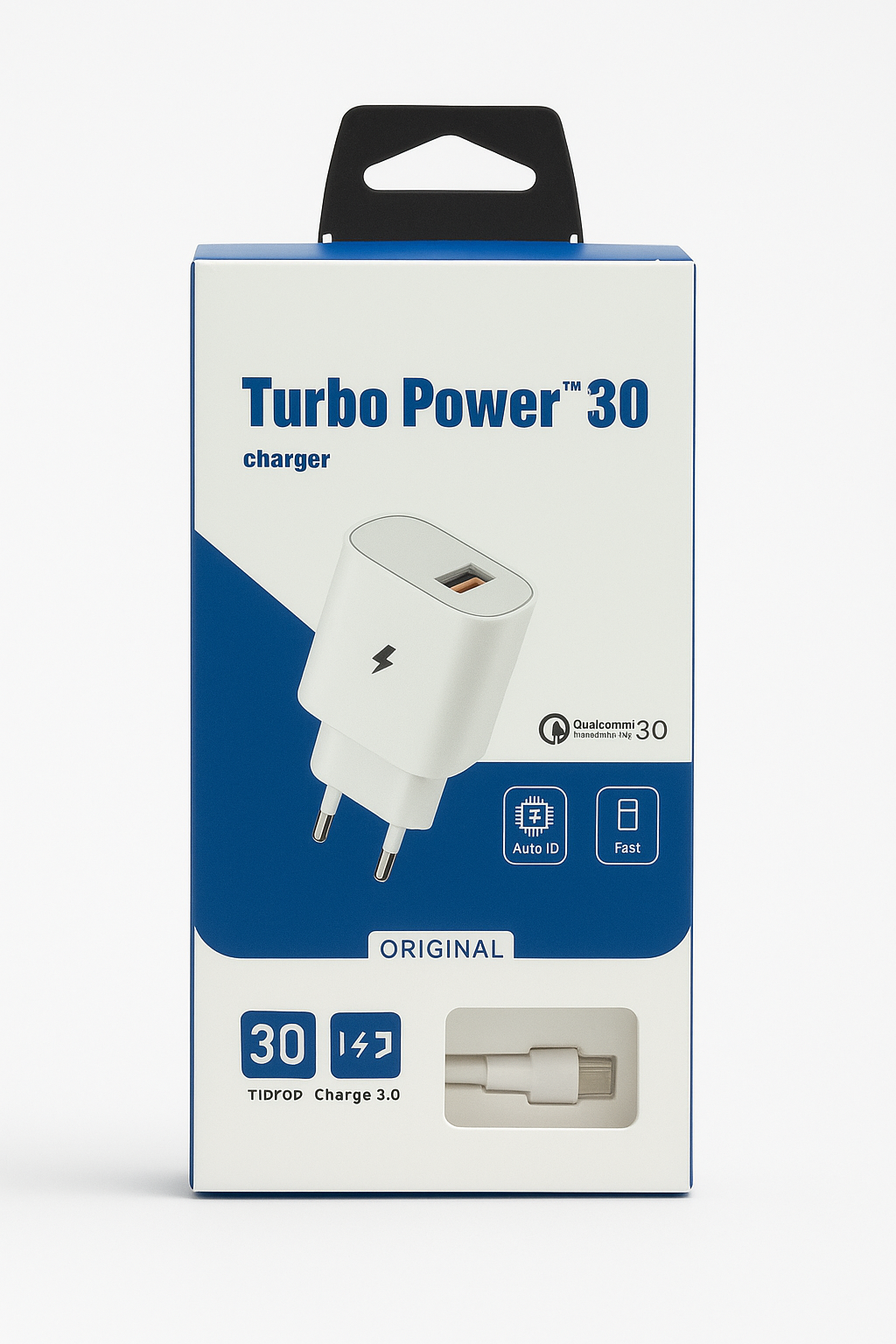 Turbo Power 30W Зарядное устройство + Кабель Micro, Быстрая зарядка, USB выход