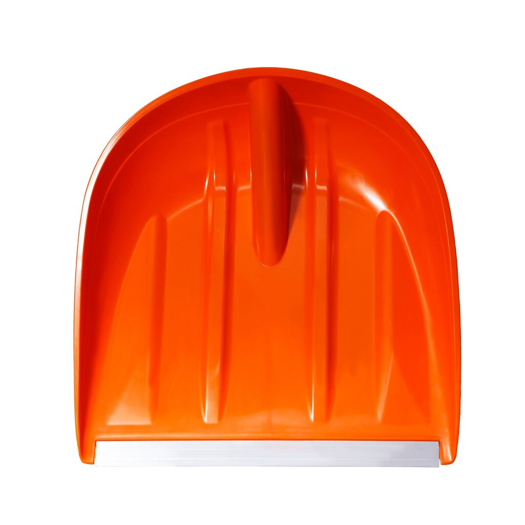 Лопата для снега Lucky Way KVSB0008 ПП № 4 ковш оранжевый без черенка