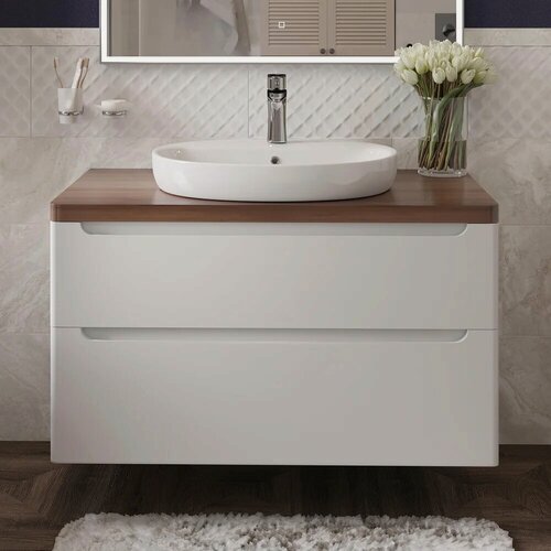 Изображение товара Раковина накладная DIWO Самара 62 см, чаша на столешницу, фаянсовая, овальная, раковина для ванной