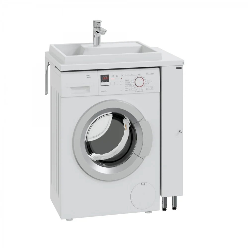 Тумба с раковиной СаНта Луна L 13 под стиральную машину