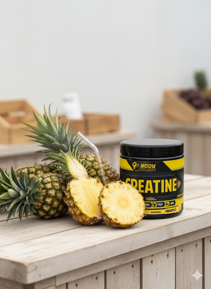 BodyBuilder Creatine 300g вкус Ананас Pineapple креатин моногидрат — фото 1
