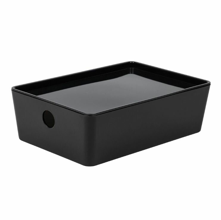 Контейнер для хранения VERSA S 3 л прозрачно-черный