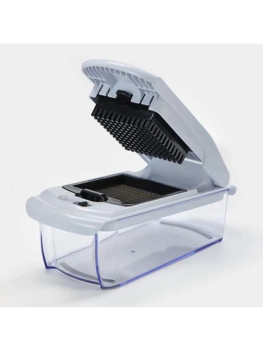 Универсальная овощерезка с насадками и контейнером