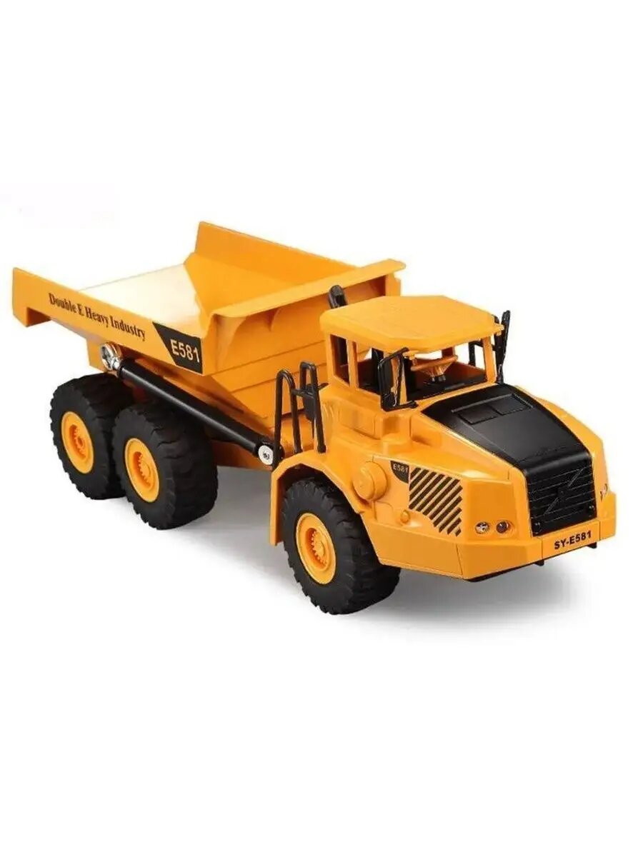 Самосвал Volvo масштаб 1:26 2.4G E581-003 — фото 1