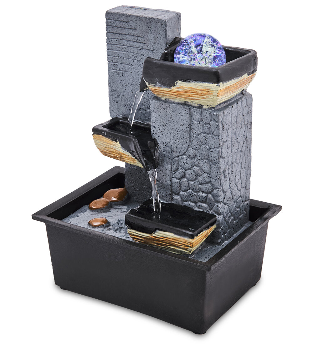 Декоративный фонтан Мицар  с подсветкой 