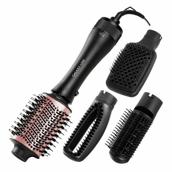 GALAXY LINE GL 4414 Фен-расческа 1200 Вт, 2 скорости потока воздуха (гл4414л)