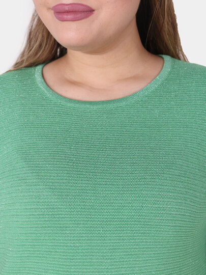 Свитер , размер OneSize, бирюзовый — фото 1