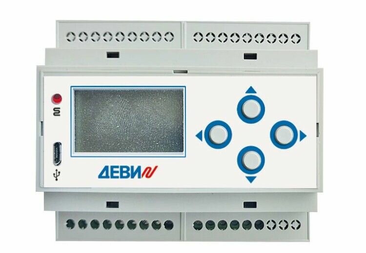 Терморегулятор Meteo 850R (кровля) на шину DIN с датчиком температуры на проводе 8А деви