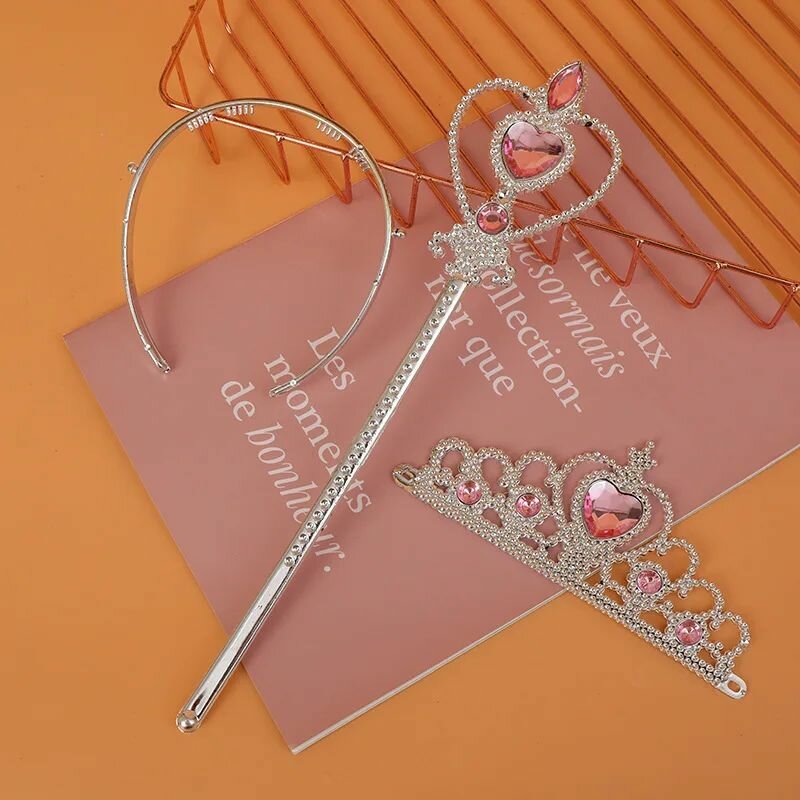 Карнавальный набор принцесса (корона палочка) для девочек