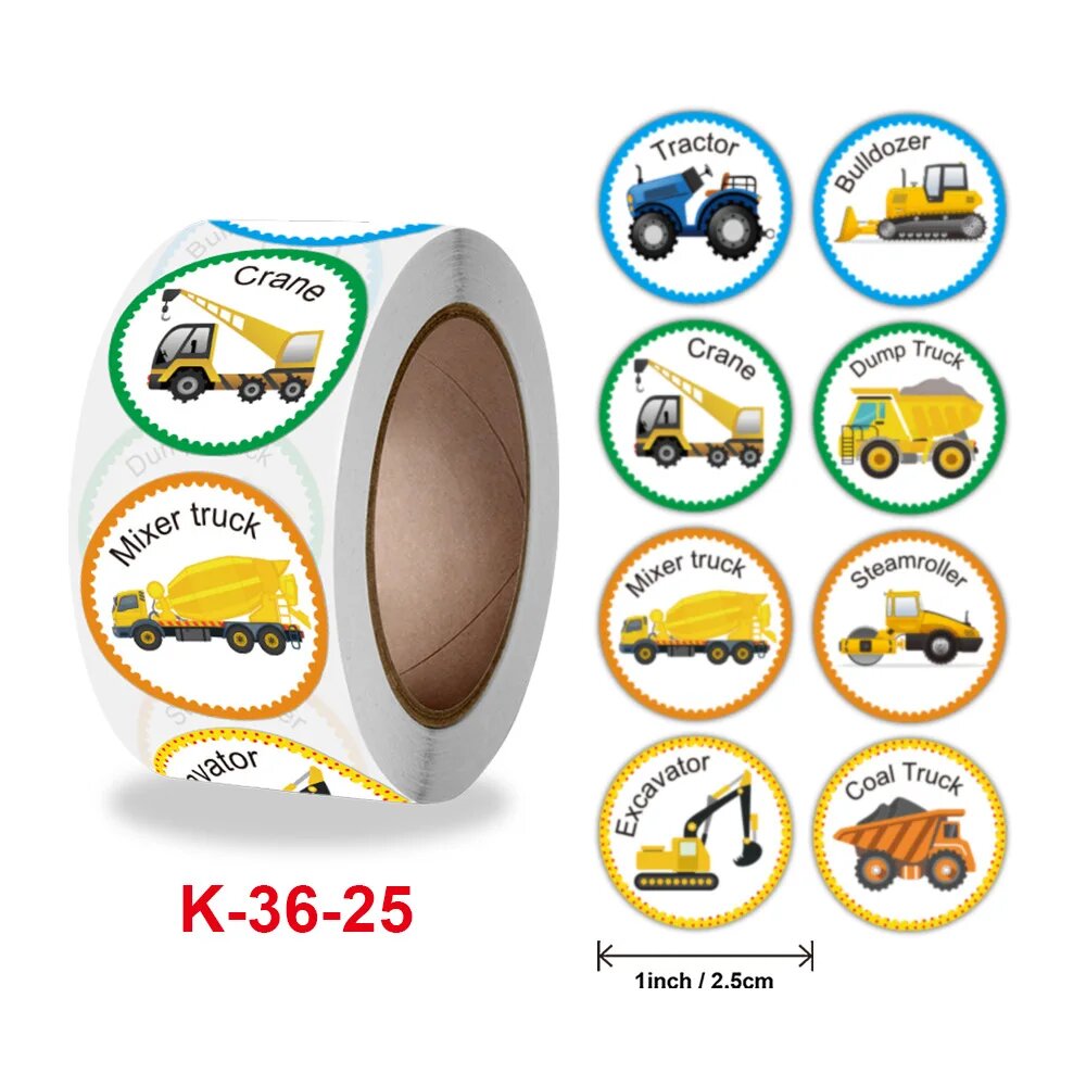 Набор наклеек с наградами для детей 50PC-K36