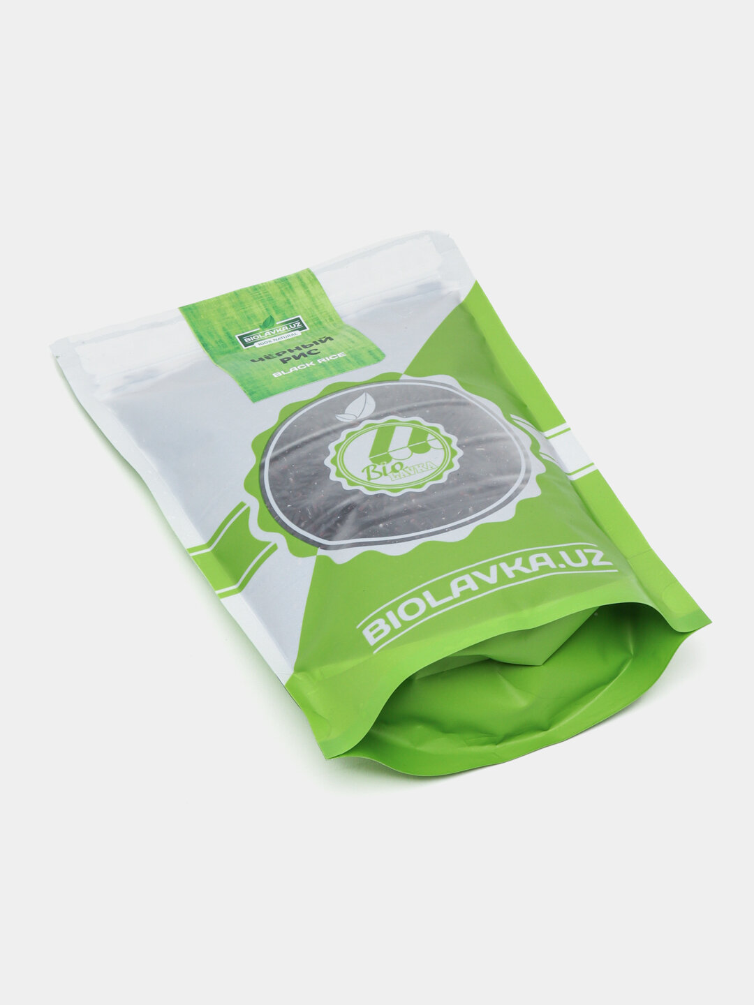 Рис чёрный 500 гр, BIOLAVKA — фото 1