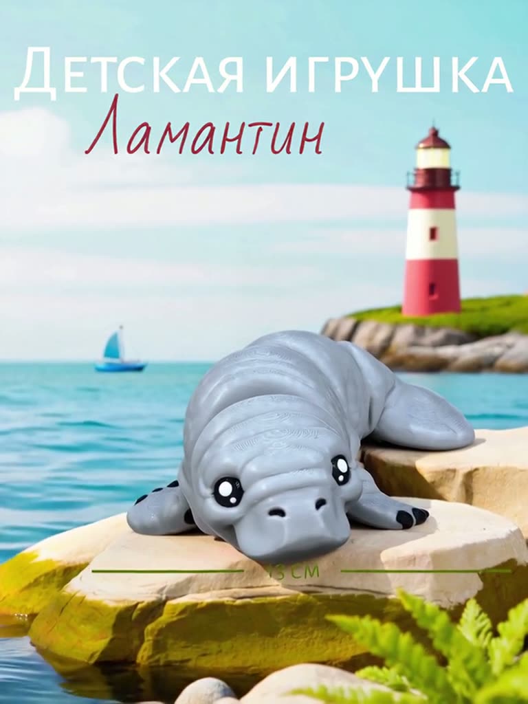 Детская игрушка Ламантин — фото 1
