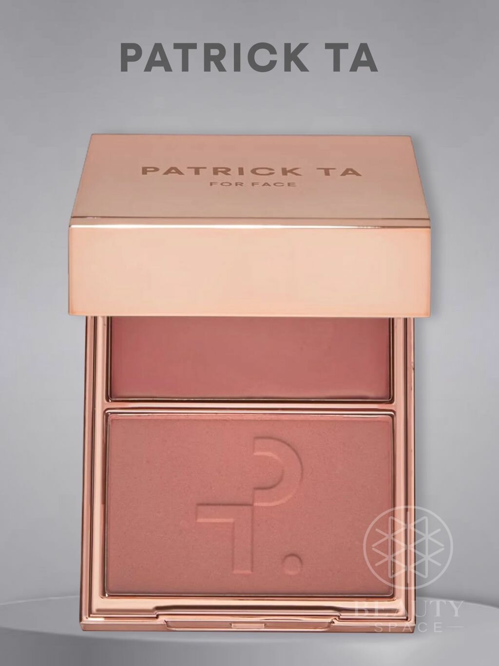 Patrick TA Румяна Major Headlines Double-Take Cream and Powder Blush Duo (She's Seductive),10.5g