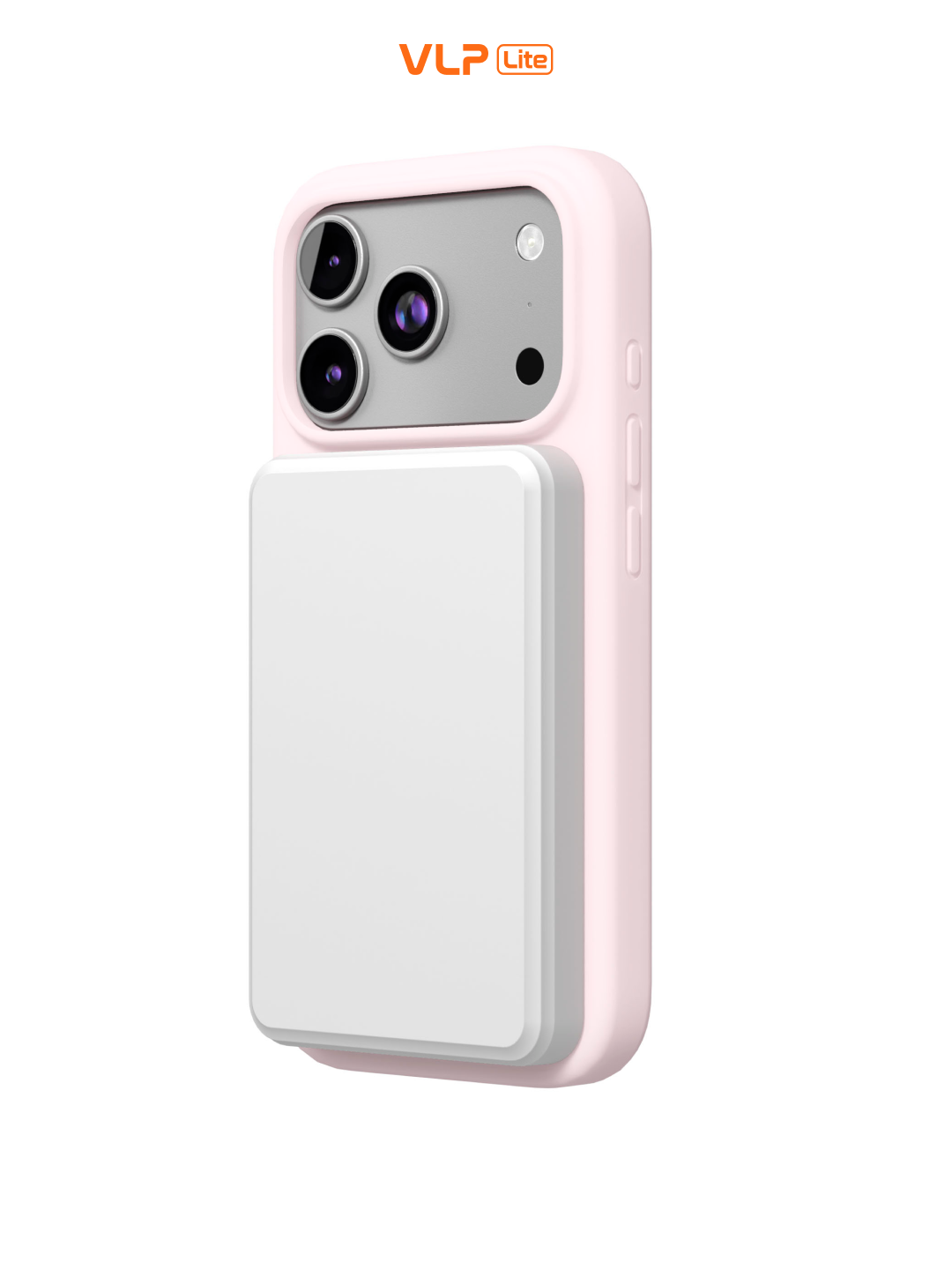 Чехол защитный VLP LITE Mist Case с MagSafe для iPhone 17 Pro, розовый — фото 1