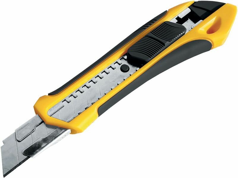 Нож технический усиленный, 18 мм, inWork