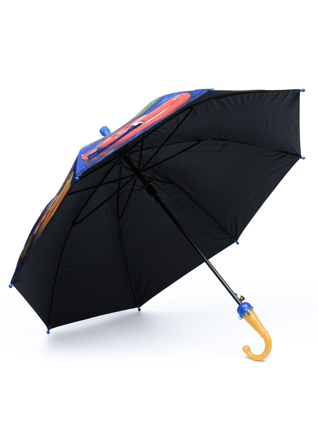 Зонт-трость , голубой, — фото 1