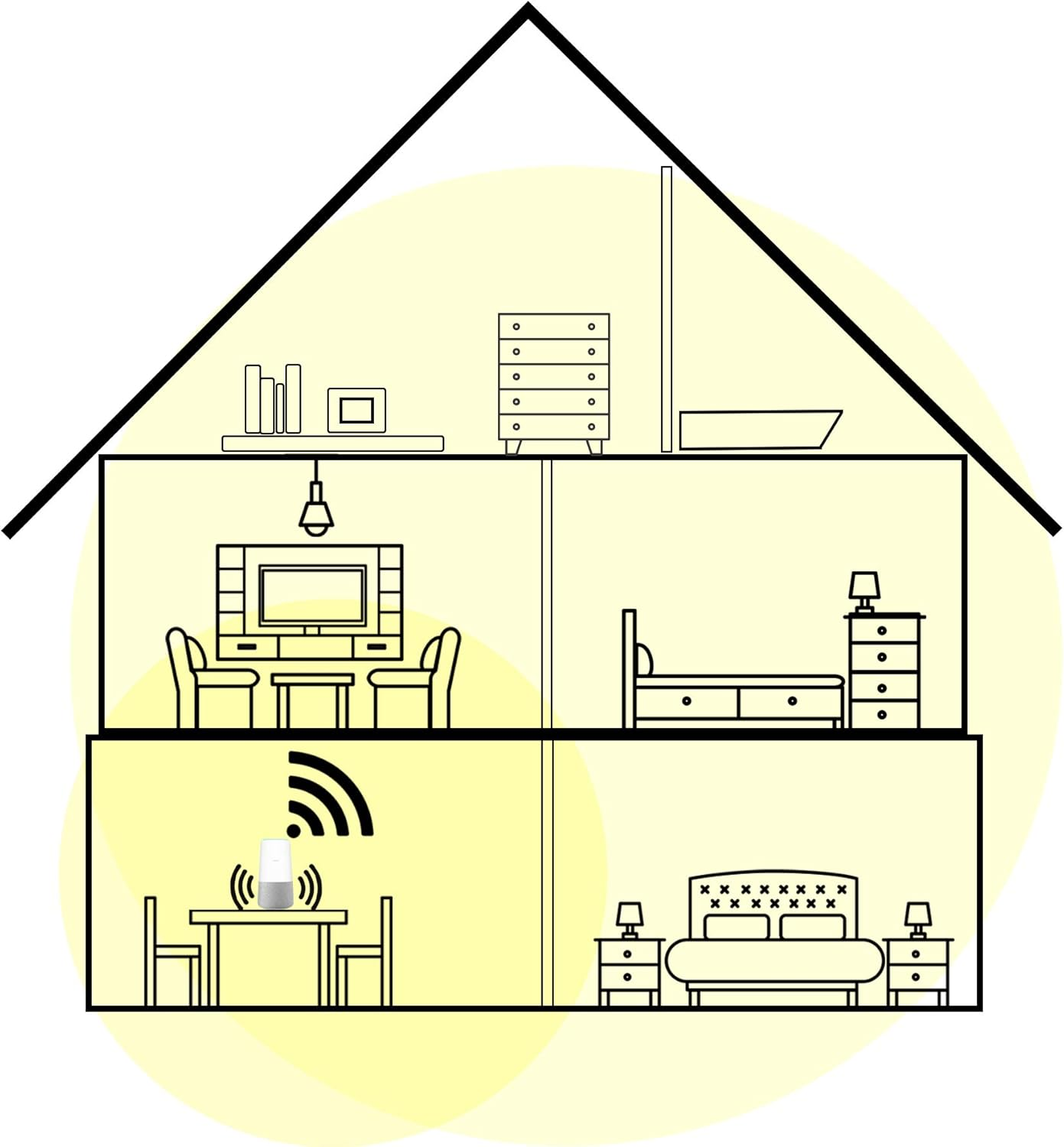 4G LTE Wi-Fi роутер с SIM Huawei AI Cube + Alexa, Cat6 300 Мбит/с — фото 1