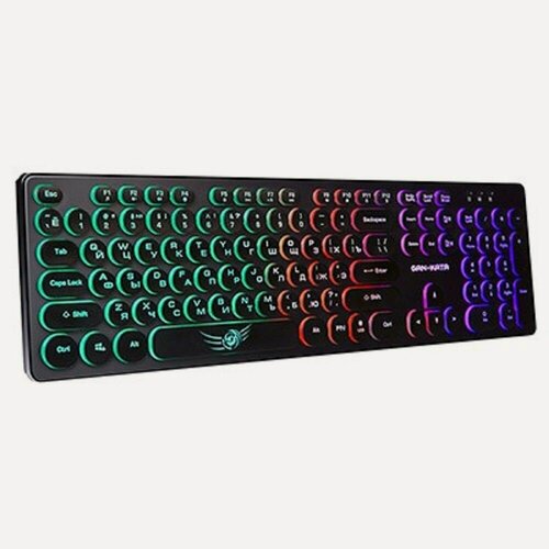 Изображение товара Dialog Клавиатура Gan - Kata Клавиатура KGK - 16U BLACK - игровая с RGB - подсветкой, USB, черная