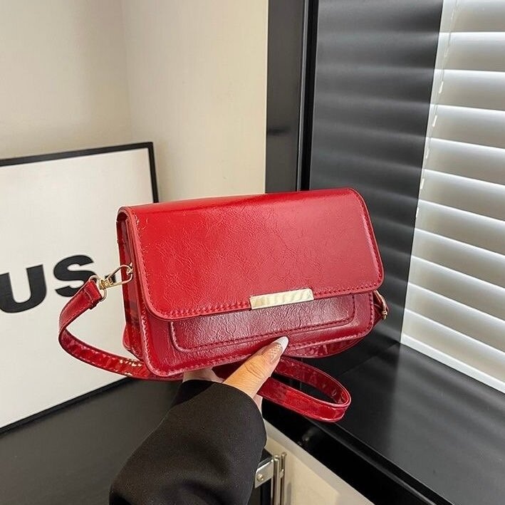 Сумка кросс-боди  WomenShopuz, красная — фото 1