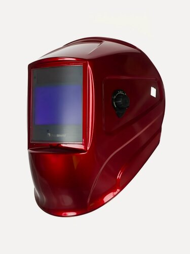 Изображение товара Маска сварщика хамелеон, с ручной регулировкой, FoxWeld, Gefest 9500V, 4 DIN, 13 DIN, красная, 5293