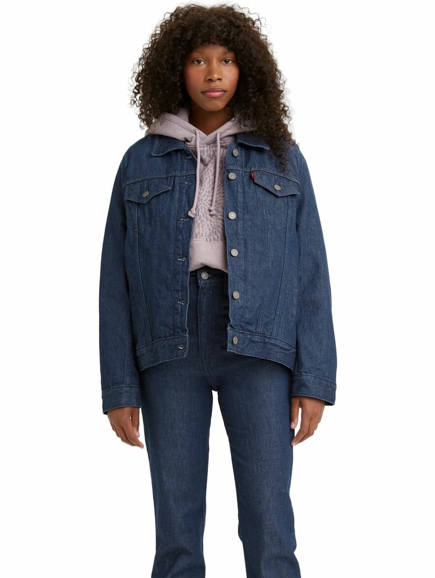 Куртка джинсовая Wltrd lined adjstbl trkr botanic indigo