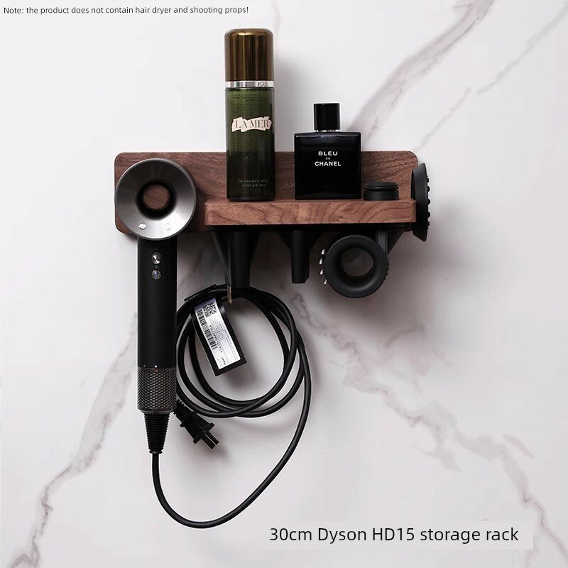 30 см держатель для фена Dyson HD15, настенная деревянная подставка для салона