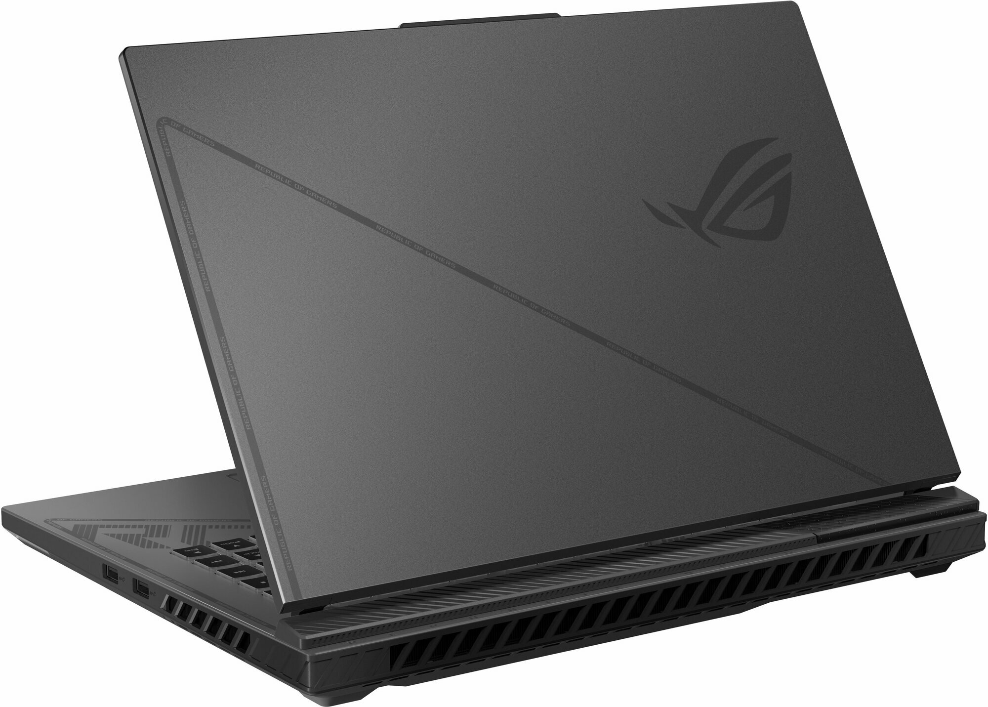 Ноутбук ASUS ROG Strix G16 2023 G614JI-N4413 90NR0D41-M00VN0 (16", Core i7 13650HX, 32Gb/ SSD 1024Gb, GeForce® RTX 4070 для ноутбуков) Серый - фото №3