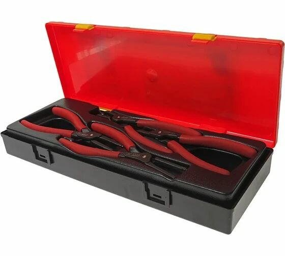 Набор съемников стопорных колец JTC K5044, 4 шт, хромованадиевая сталь