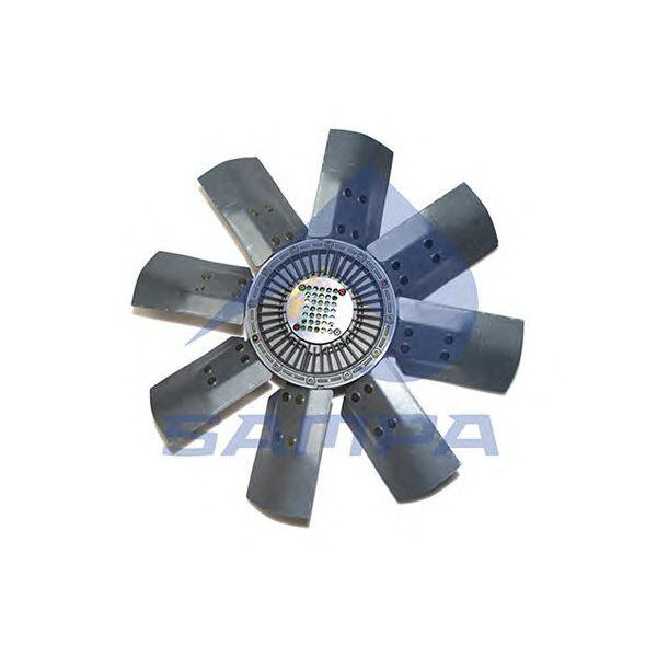Вентилятор охлаждение двигателя для автомобиля, SAMPA 041.402 (1 шт.)