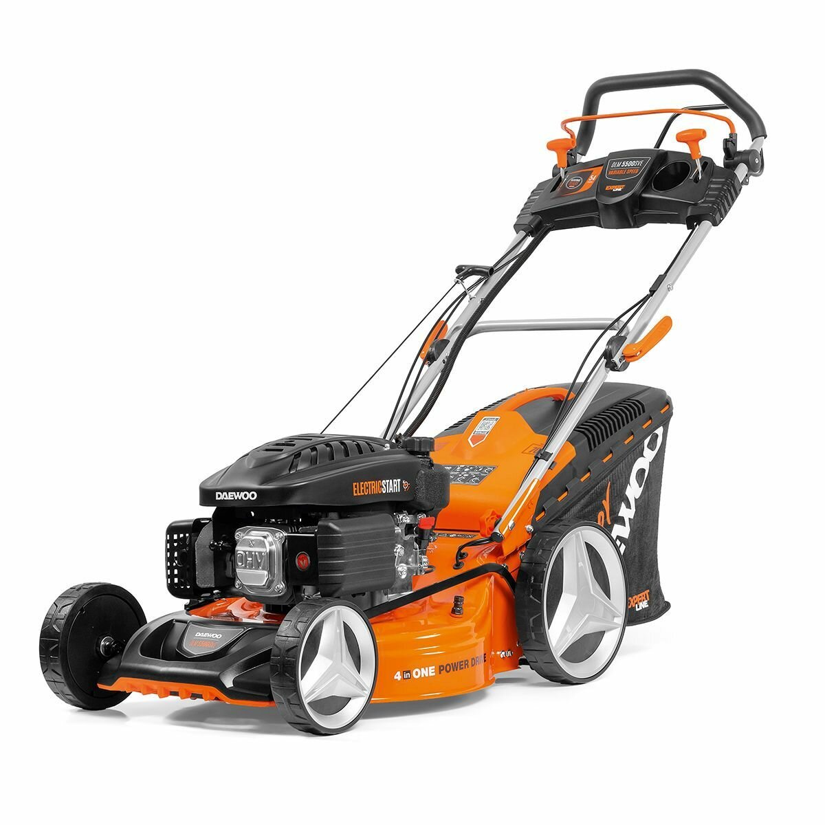 Изображение Бензиновая газонокосилка с электрозапуском DAEWOO DLM 5500SVE