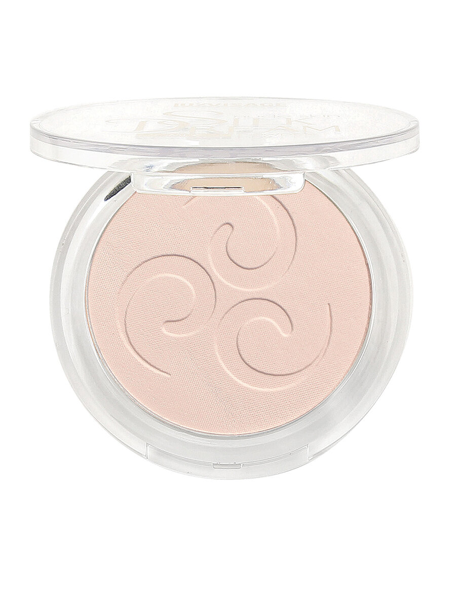 Пудра компактная Silk Dream nude skin, тон 01, фарфоровый, LUXVISAGE