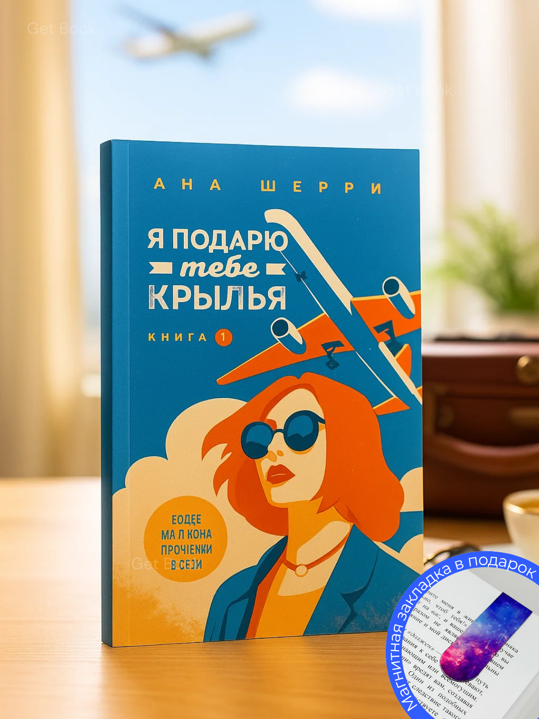 Книга "Я подарю тебе крылья" от Аны Шерри, 365 стр, черно-белые иллюстрации