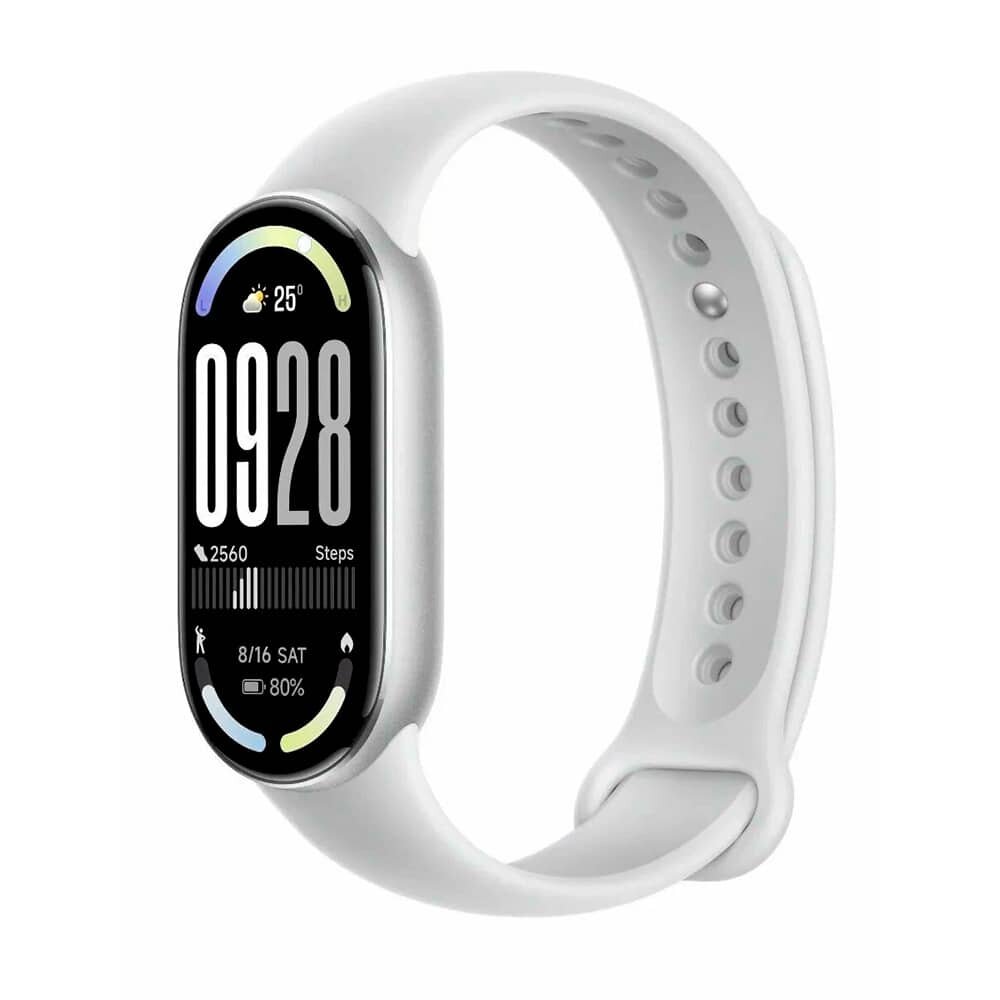 Смарт браслет Xiaomi Smart Band 10 Glacier Silver, AMOLED, 1.72"