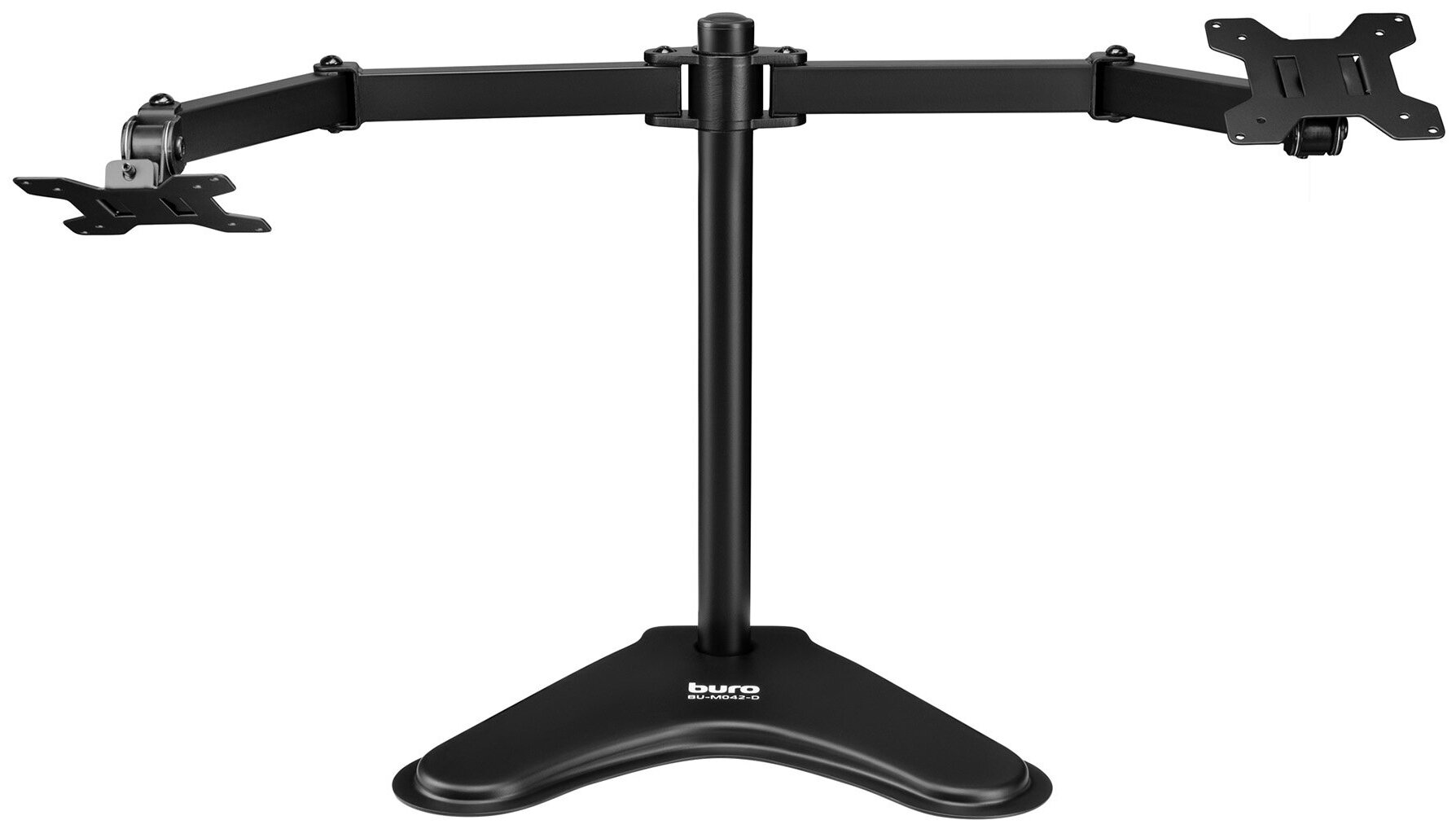 Кронштейн для мониторов Buro BU-M042-D черный 17''-32'' макс.16кг настольный поворот и наклон верт.перемещ. - фото №11