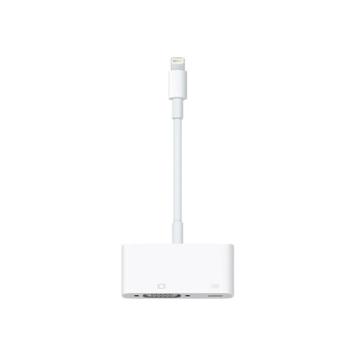 фото Разъем Apple Lightning (m) - VGA (f)/Lightning (f) (MD825ZM/A) белый