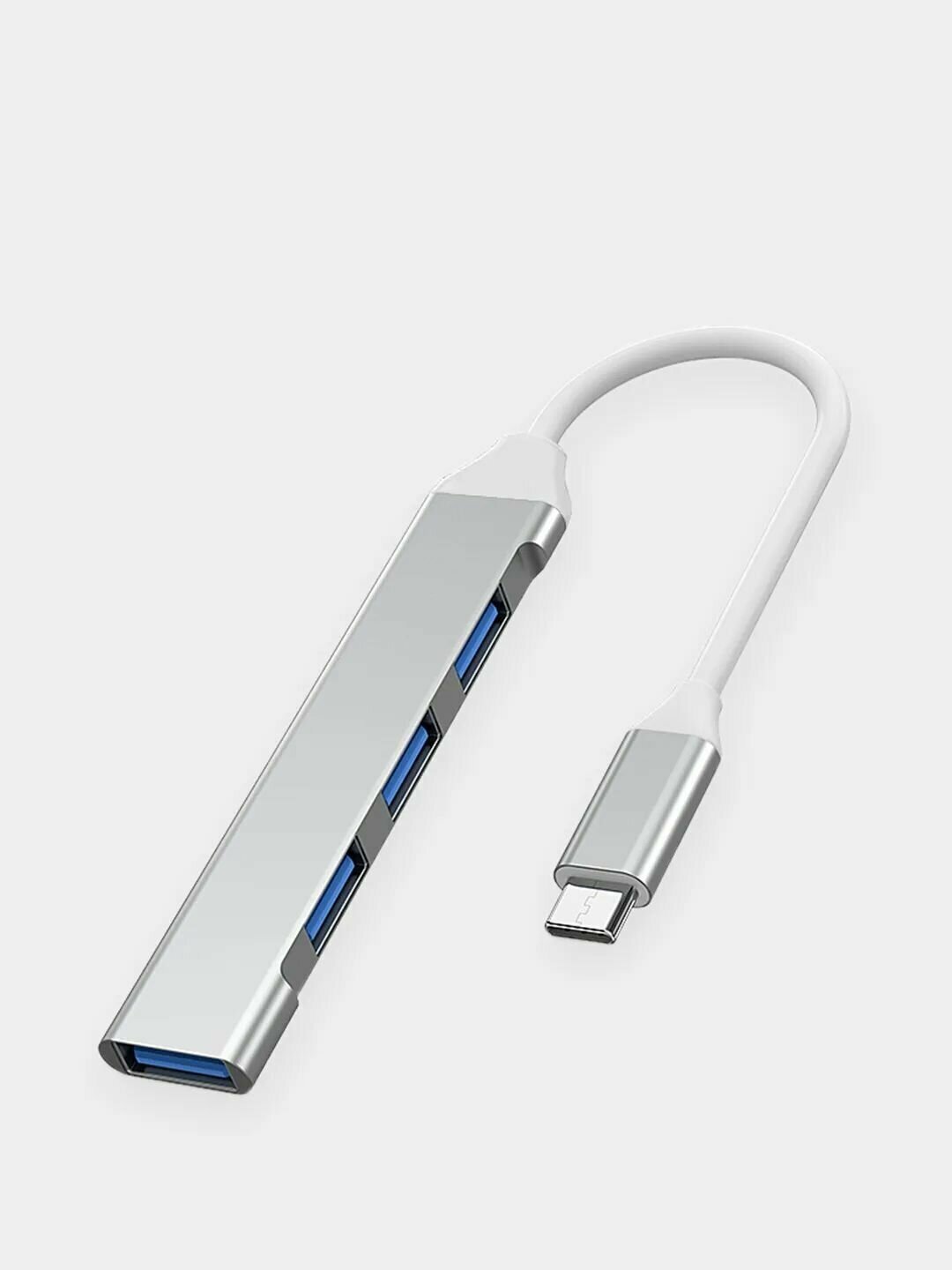 USB Hub концентратор Type C, разветвитель на 4 порта