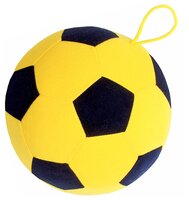 Погремушка Мякиши Мяч футбольный 440 желтый