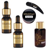 MitoVitan Active Set Концентрат антиоксиданта SkQ1 для лица, шеи и области декольте